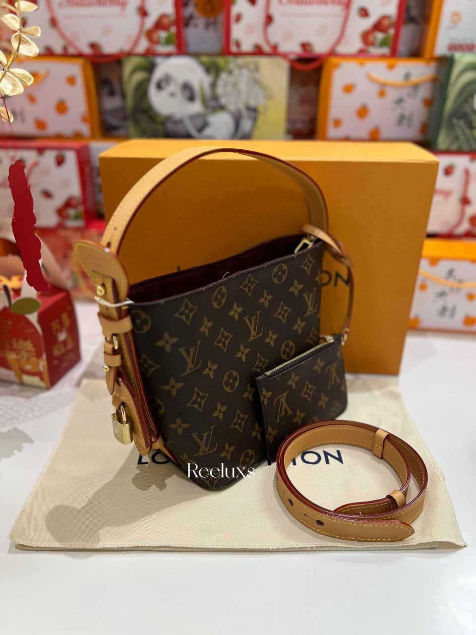 LOUIS VUITTON All in BB Monogram Handbag