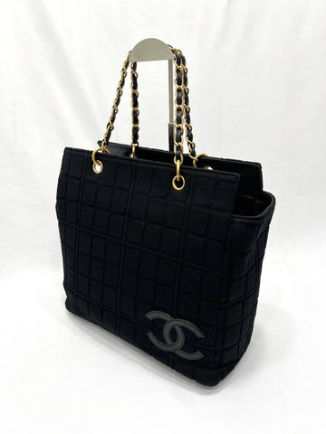 CHANEL Vintage Tote Bag Black