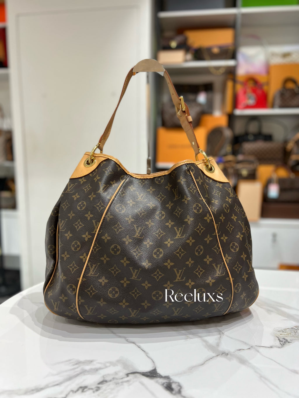 LOUIS VUITTON LV Galliera GM Monogram Canvas Shoulder Bag