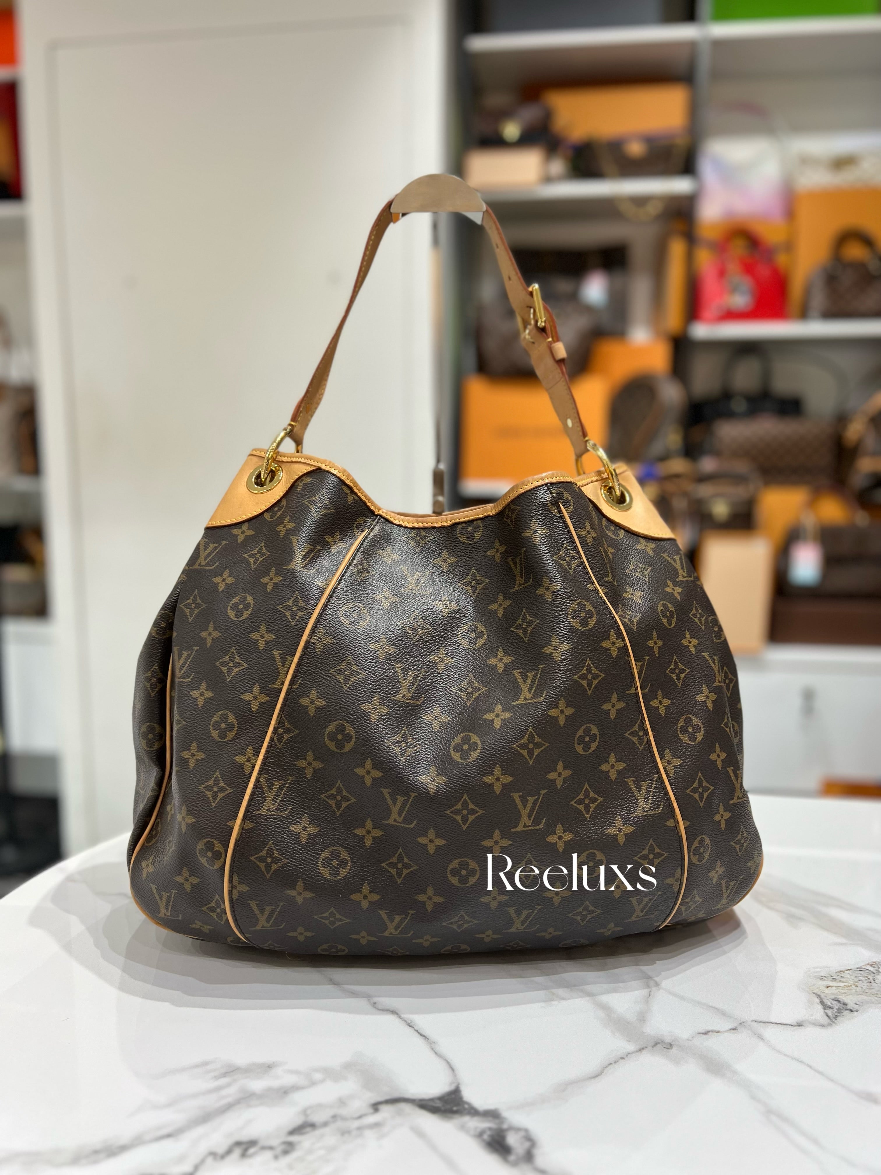 LOUIS VUITTON LV Galliera GM Monogram Canvas Shoulder Bag