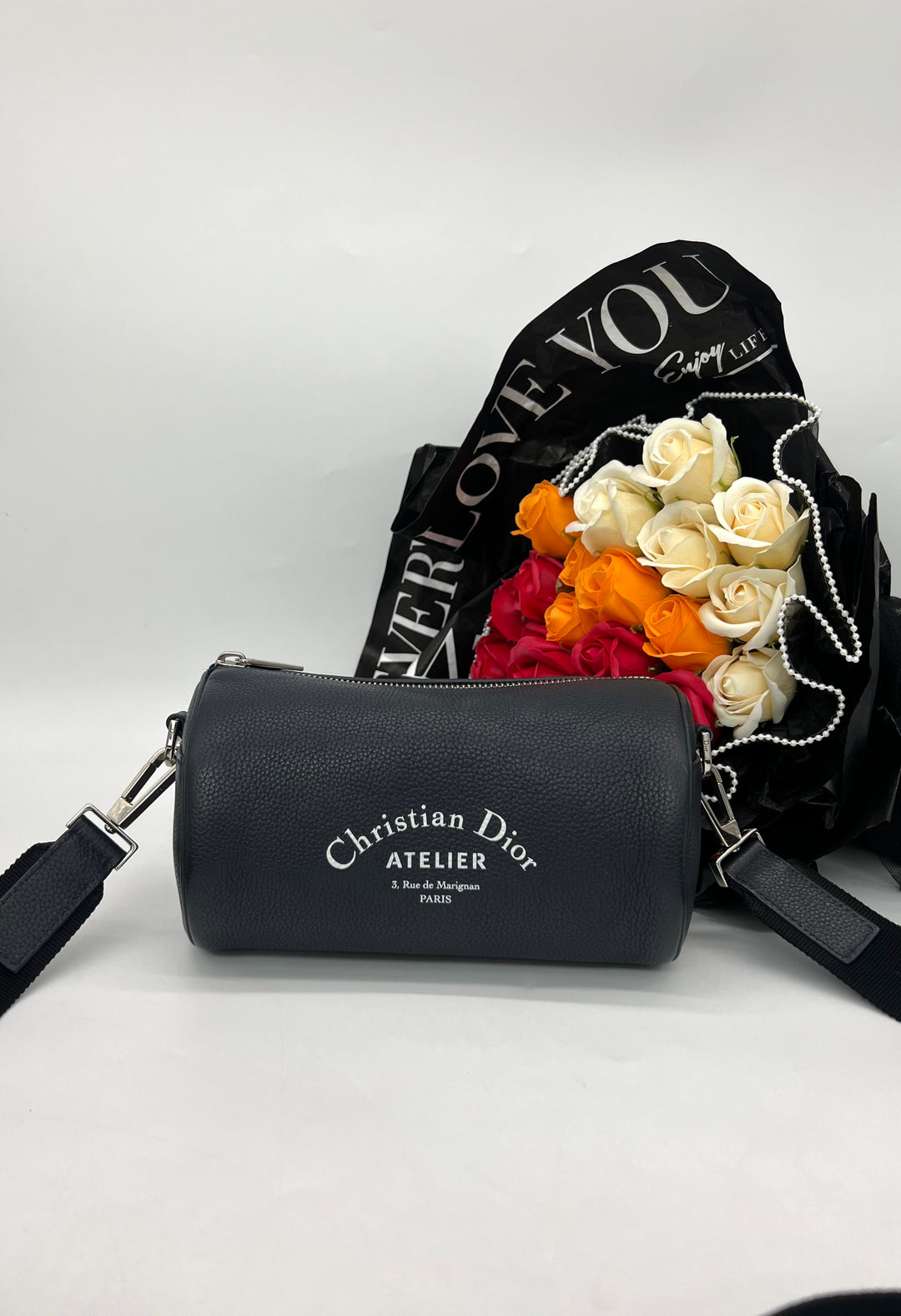 CHRISTIAN DIOR Atelier Roller Shoulder Bag