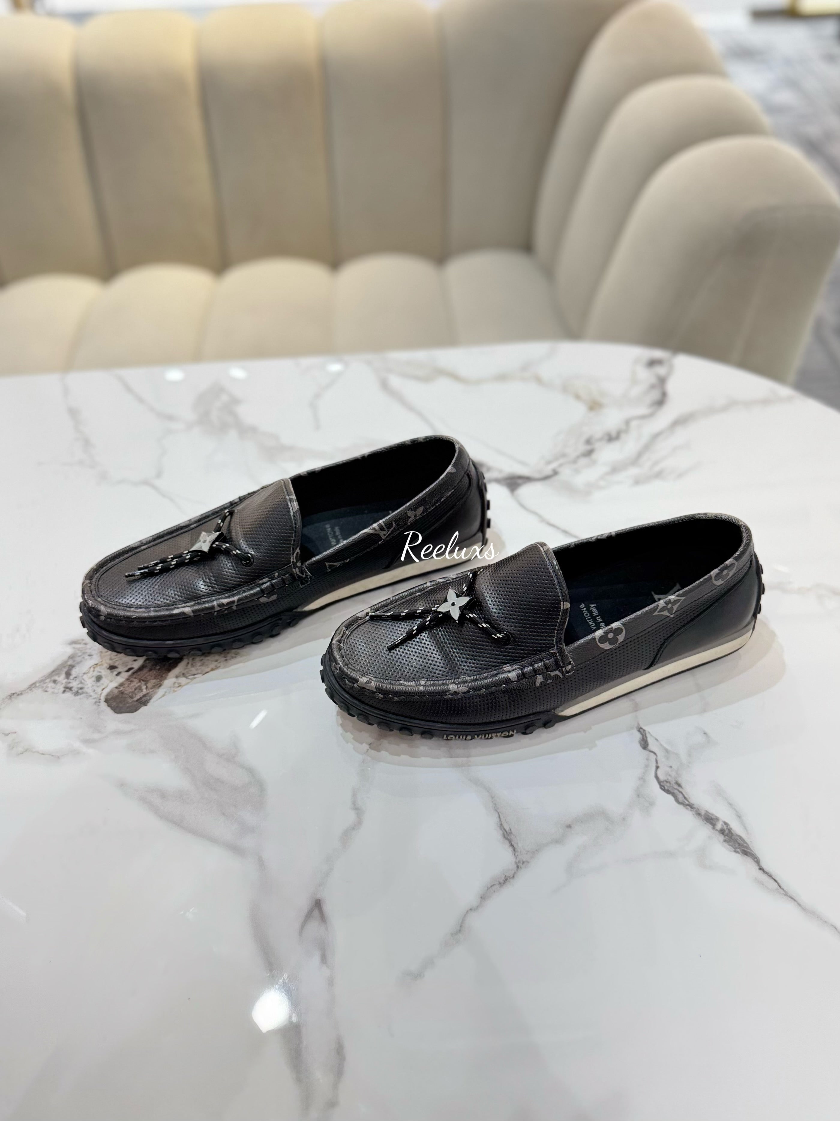 LOUIS VUITTON LV Racer Moccasins  Shoes Size 10