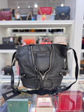 BALENCIAGA Papier Drop Bucket Bag Calfskin Leather