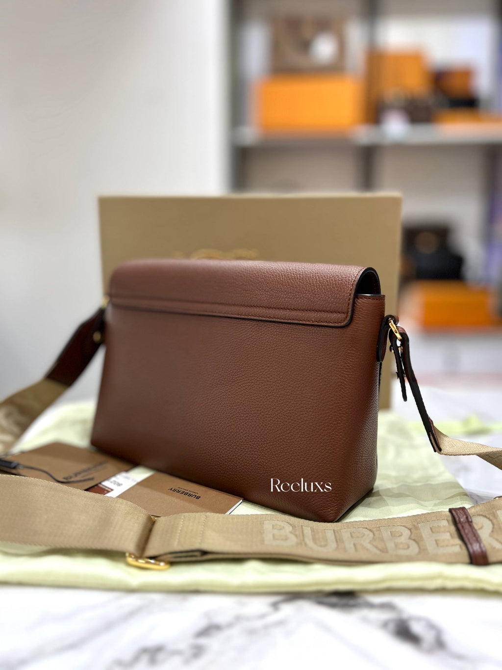 BURBERRY Note Crossbody Bag