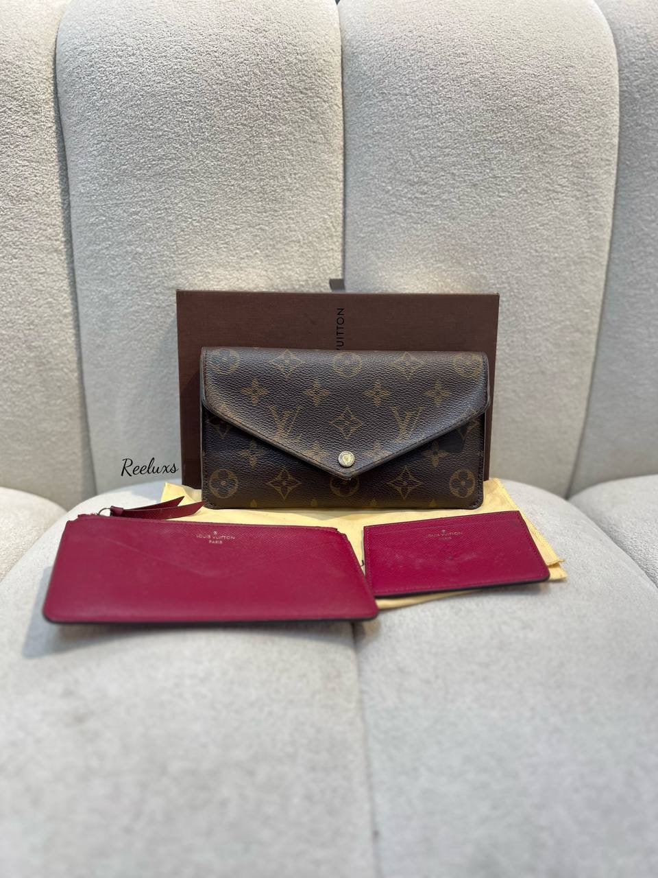 LOUIS VUITTON LV Sarah Wallet In Monogram Canvas