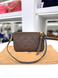 LOUIS VUITTON Terre Monogram Empreinte Citadine Pochette