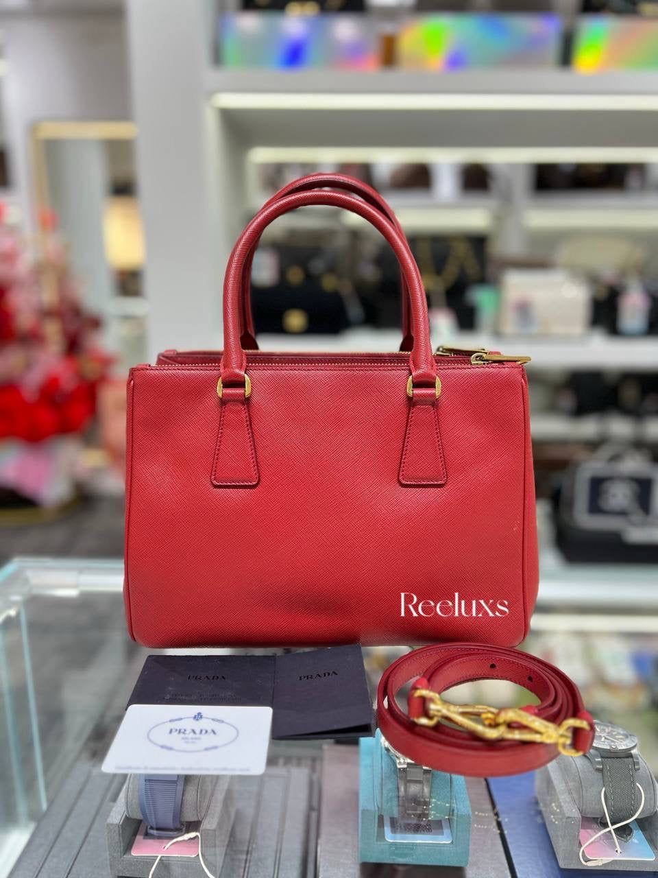 PRADA Saffiano Galleria Tote Bag