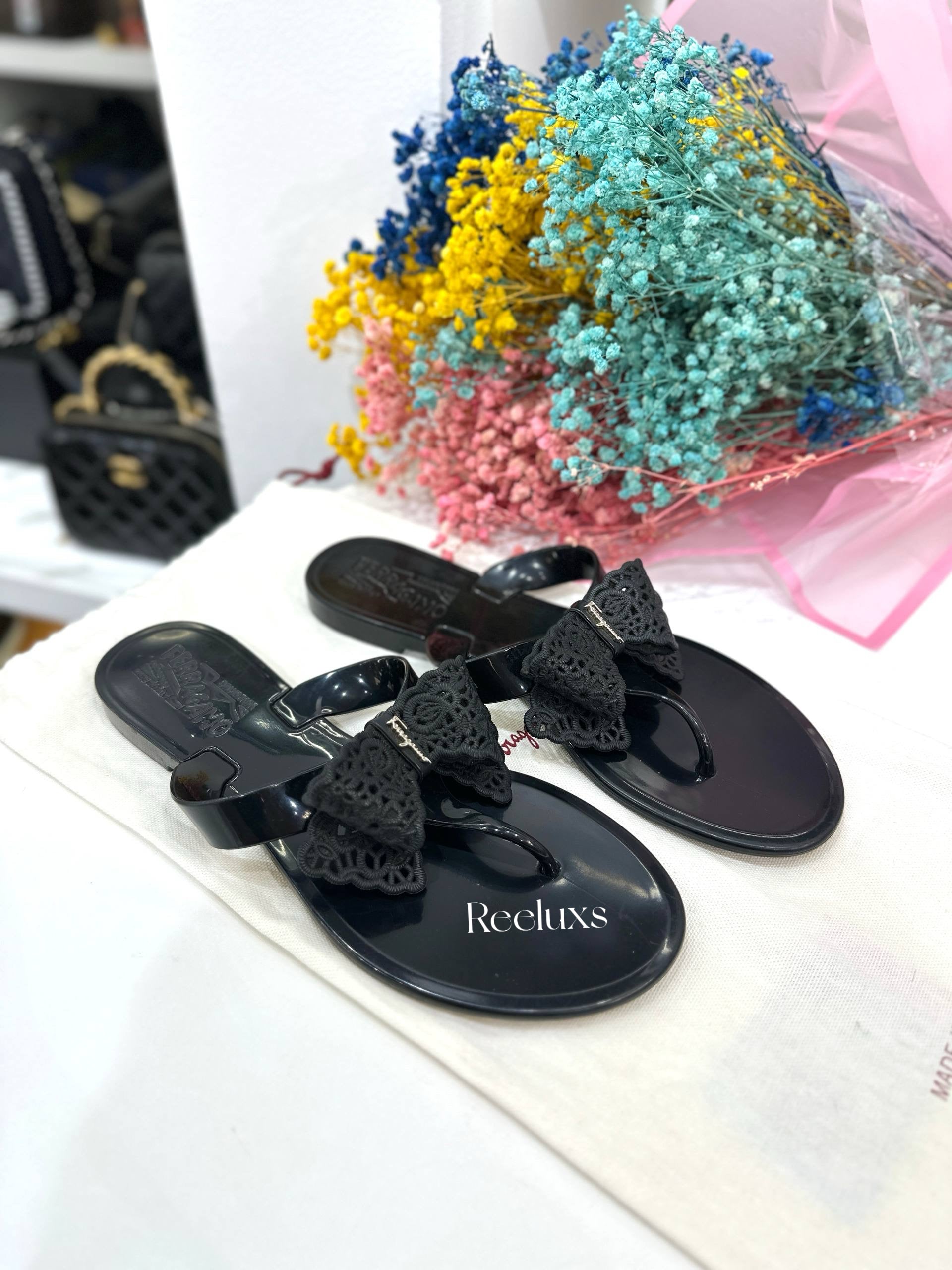 Salvatore Ferragamo Pandy/Bali Jelly Sandals