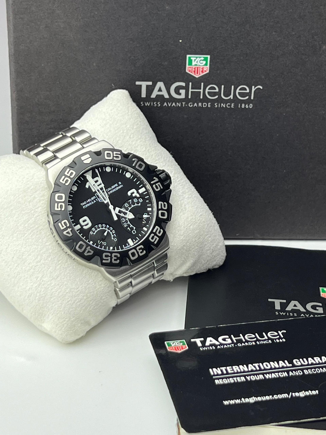 TAG HEUER Quartz Movement 42MM Formula Chronograph Men Watch - Reeluxs 