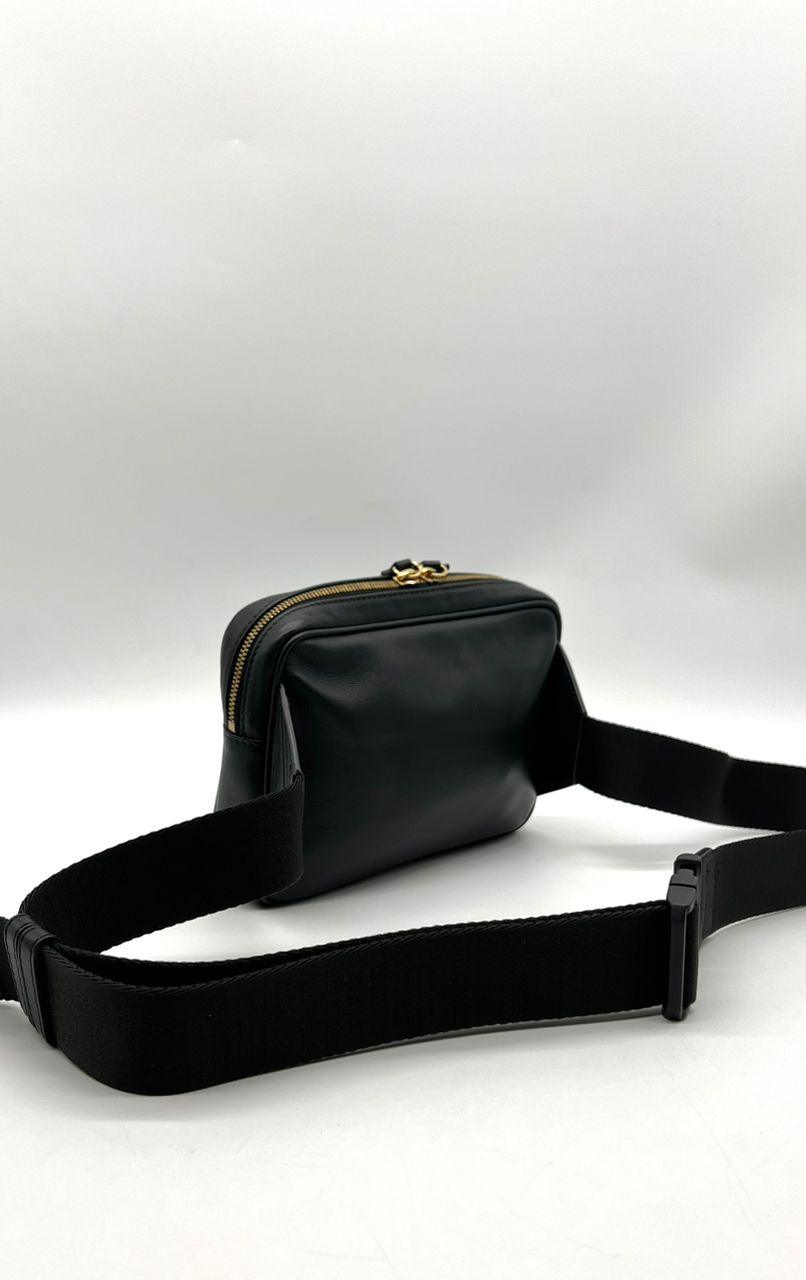 VERSACE Black 'La Medusa' Waist Bag - Reeluxs 