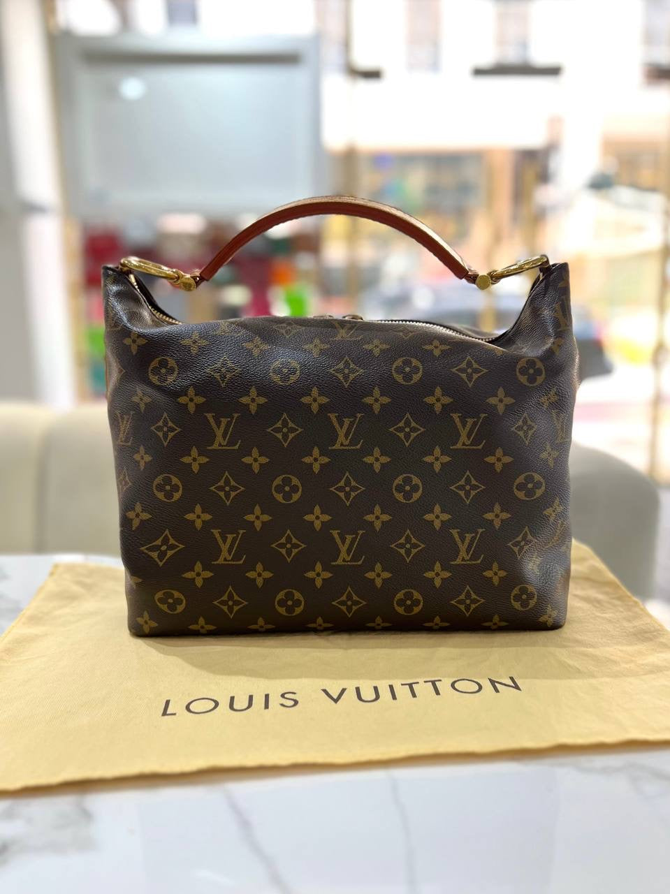 LOUIS VUITTON LV Sully PM Monogram Canvas Shoulder Bag