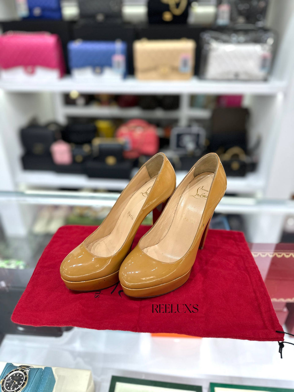 CHRISTIAN LOUBOUTIN Bianca Platform Pumps
