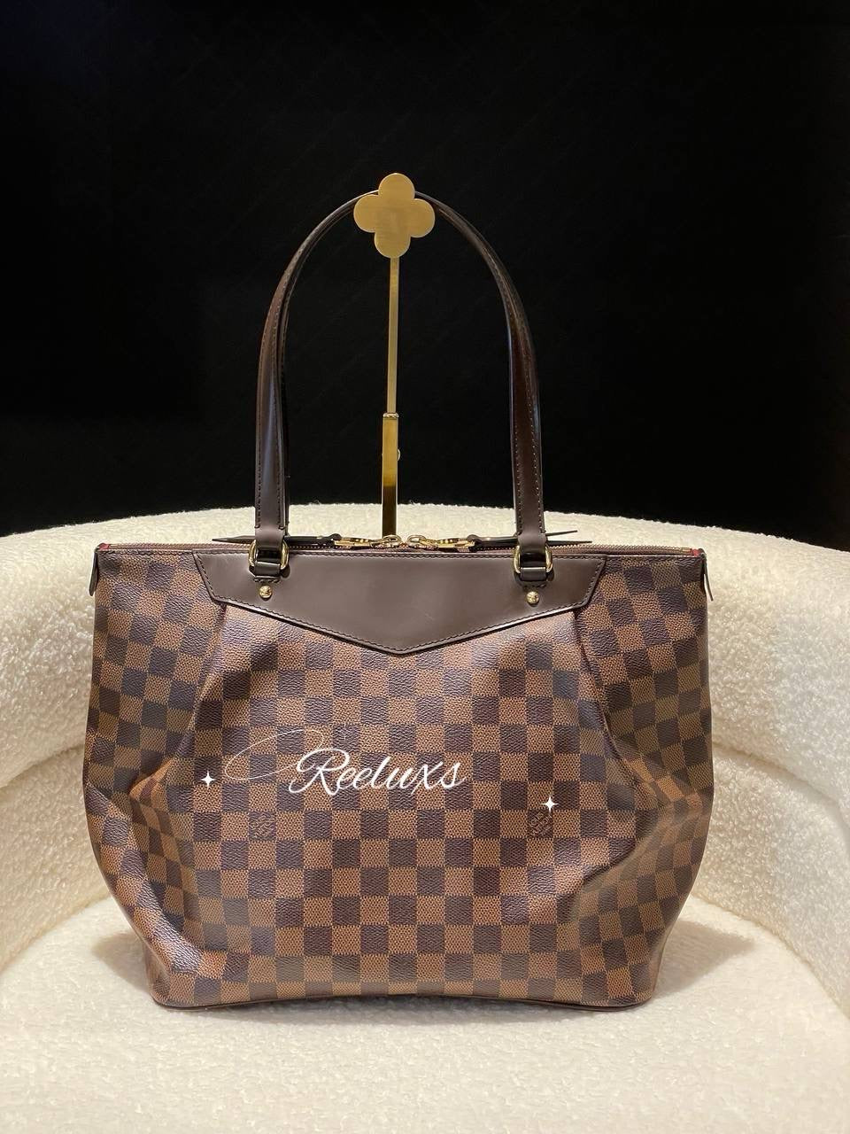 LOUIS VUITTON LV  Westminster PM Brown Shoulder Bag in GHW