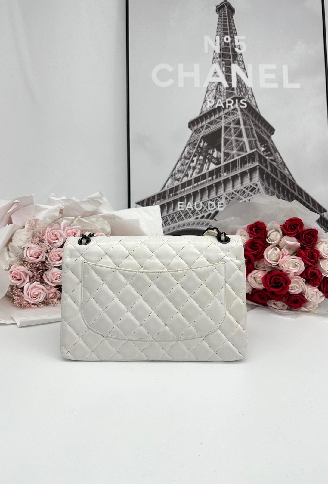 CHANEL Classic Jumbo Double Flap Bag - Reeluxs 