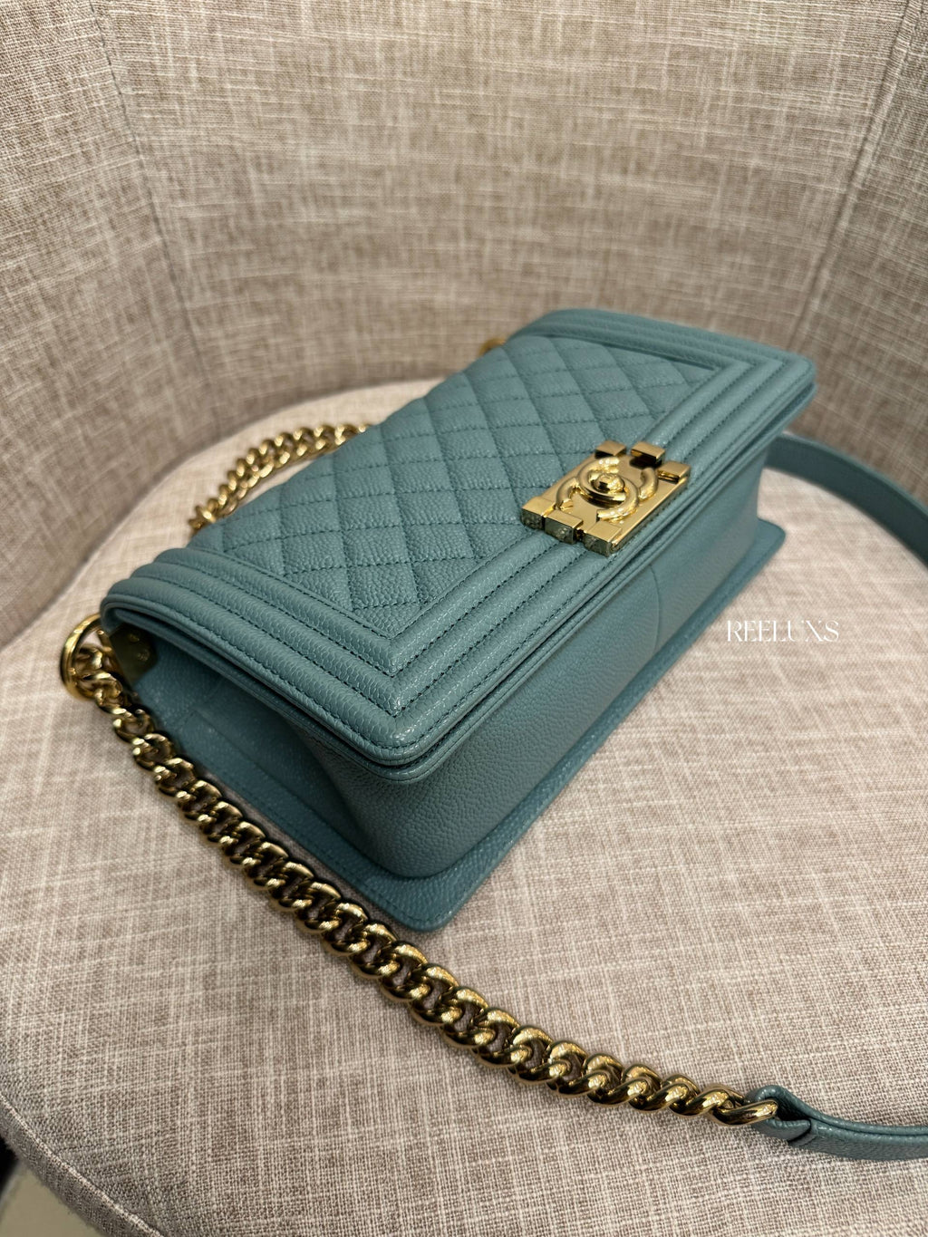 CHANEL Old Medium Boy Bag