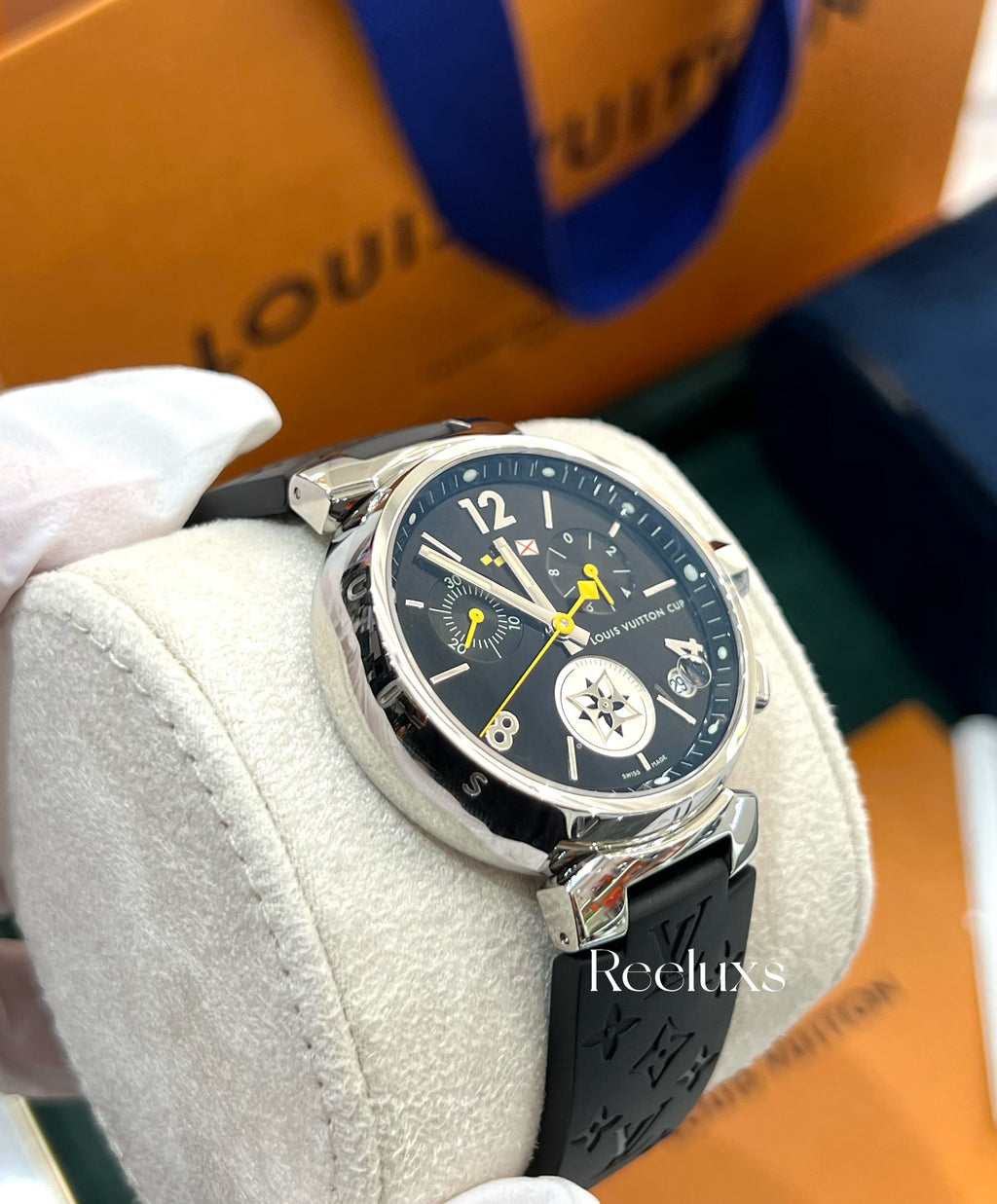 LOUIS VUITTON Tambour Lovely Cup Chronograph