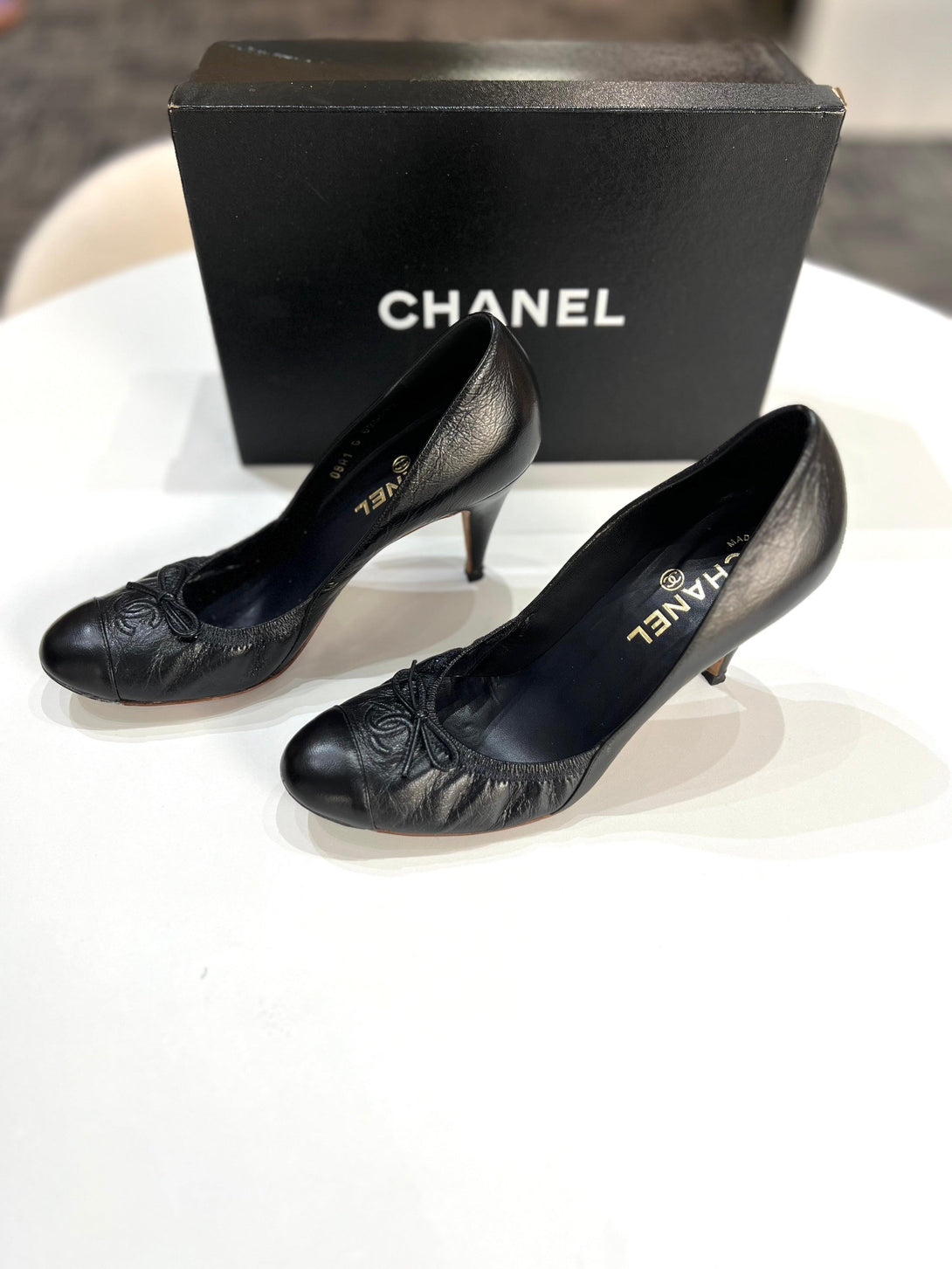 Chanel heels shoe for Women Size 38C - Reeluxs 