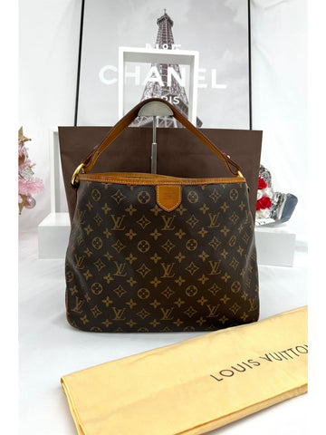 LOUIS VUITTON Monogram Delightful PM Shoulder Bag - Reeluxs 