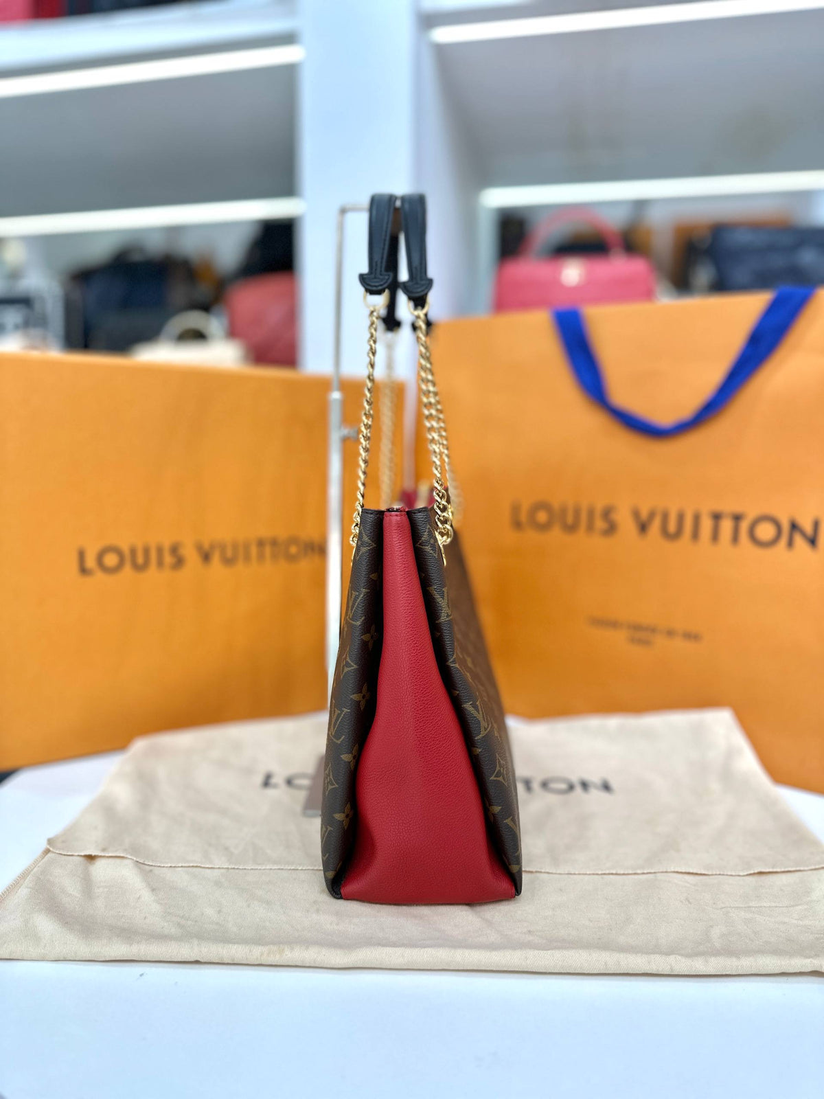 LOUIS VUITTON LV Surène MM Monogram Canvas Shoulder Bag