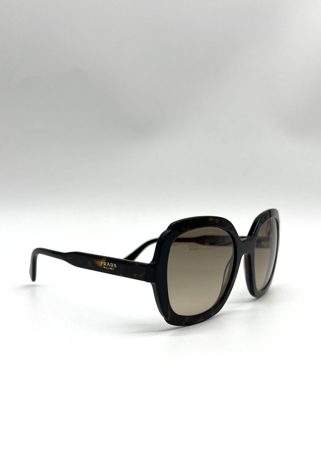 Prada, Square Frame, Oversized Sunglasses - Reeluxs 