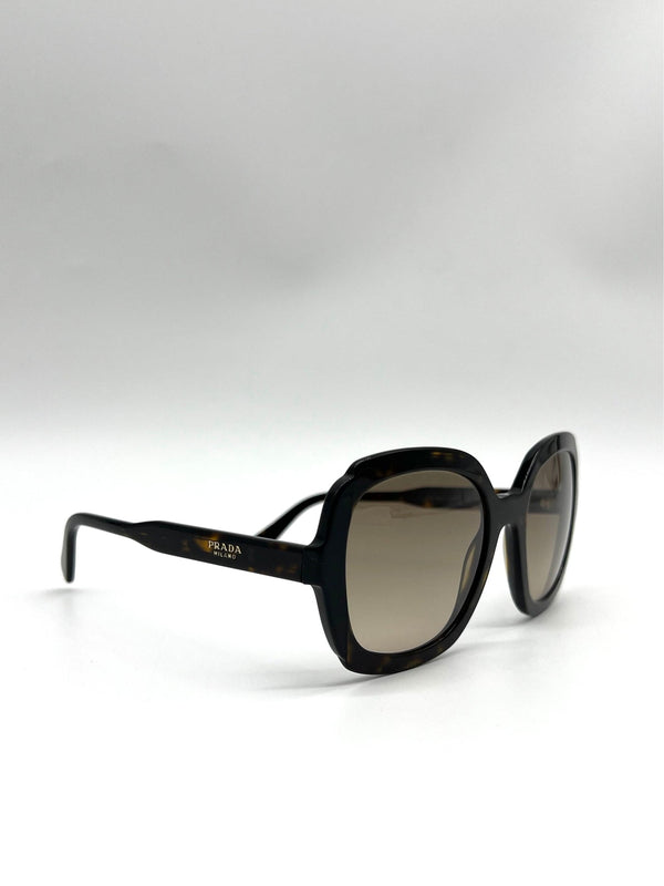 Prada, Square Frame, Oversized Sunglasses - Reeluxs 