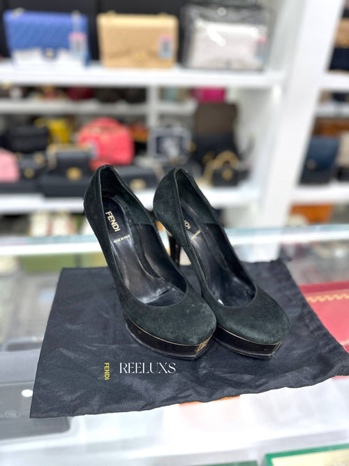 FENDI Fendista Platform Pumps