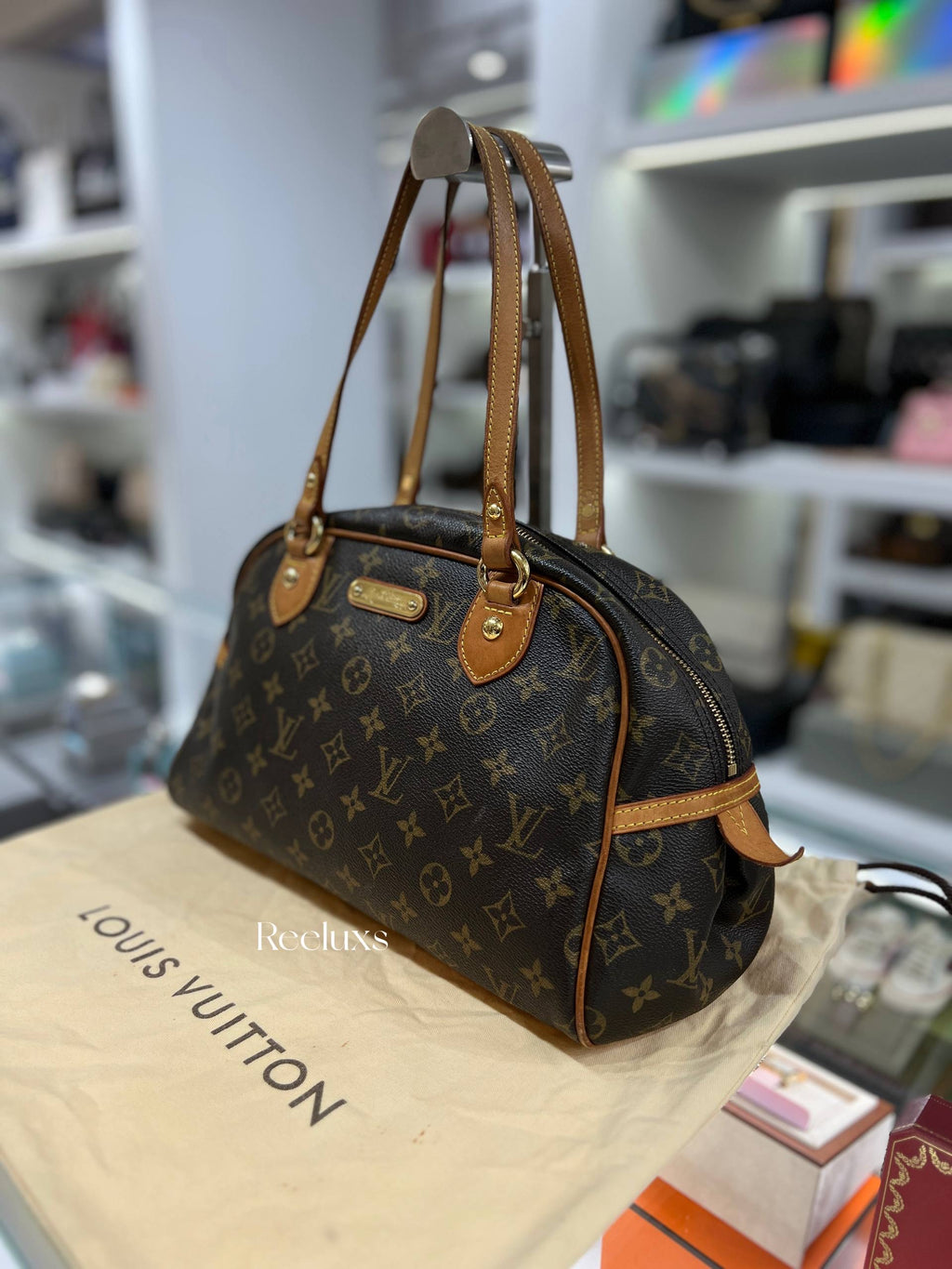 LOUIS VUITTON Monogram Montorgueil PM Bag