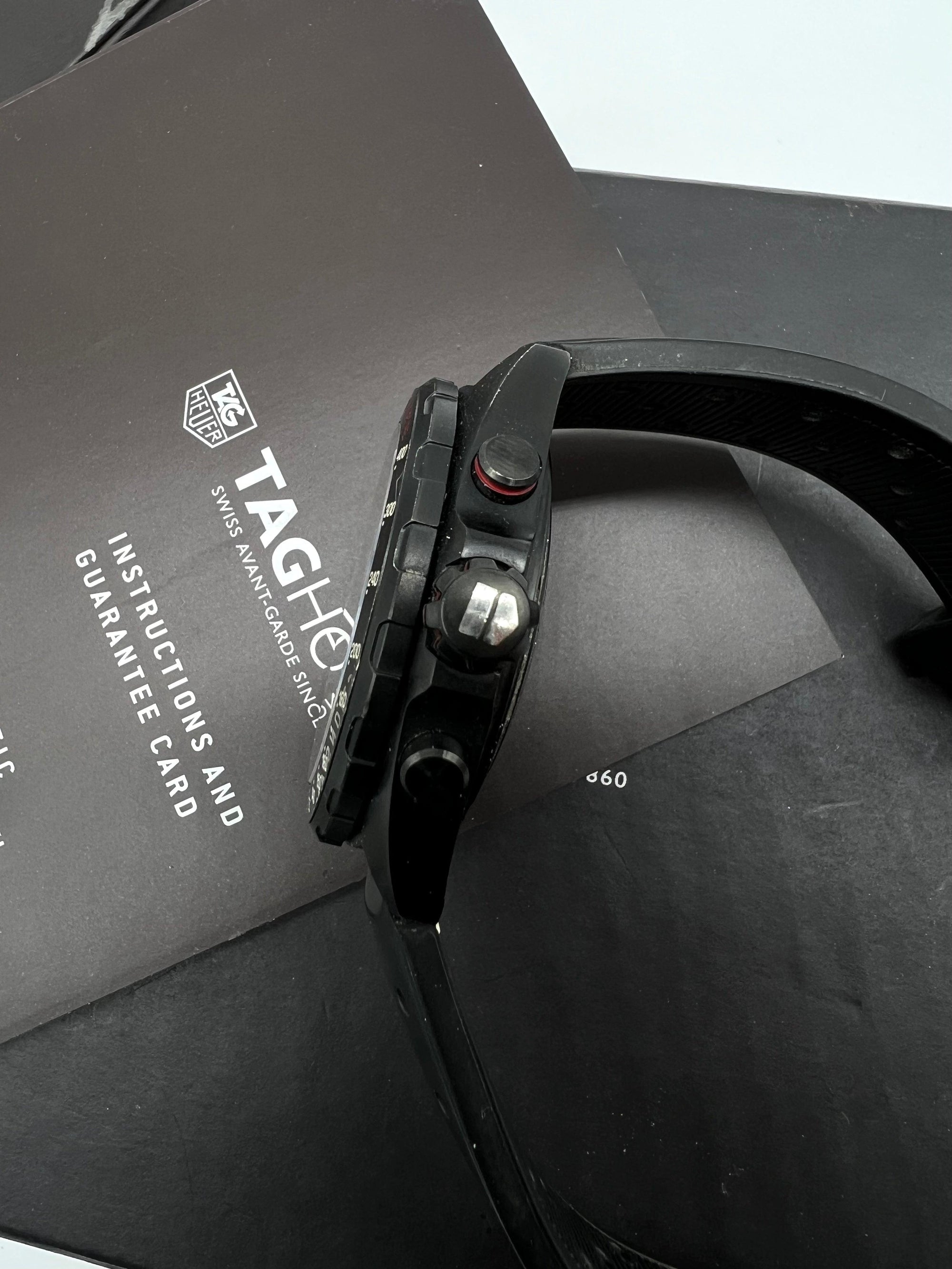 TAG HEUER CAZ2011 - Formula 1 Calibre 16 Automatic
Chronograph Black Dial Men's Watch - Reeluxs 
