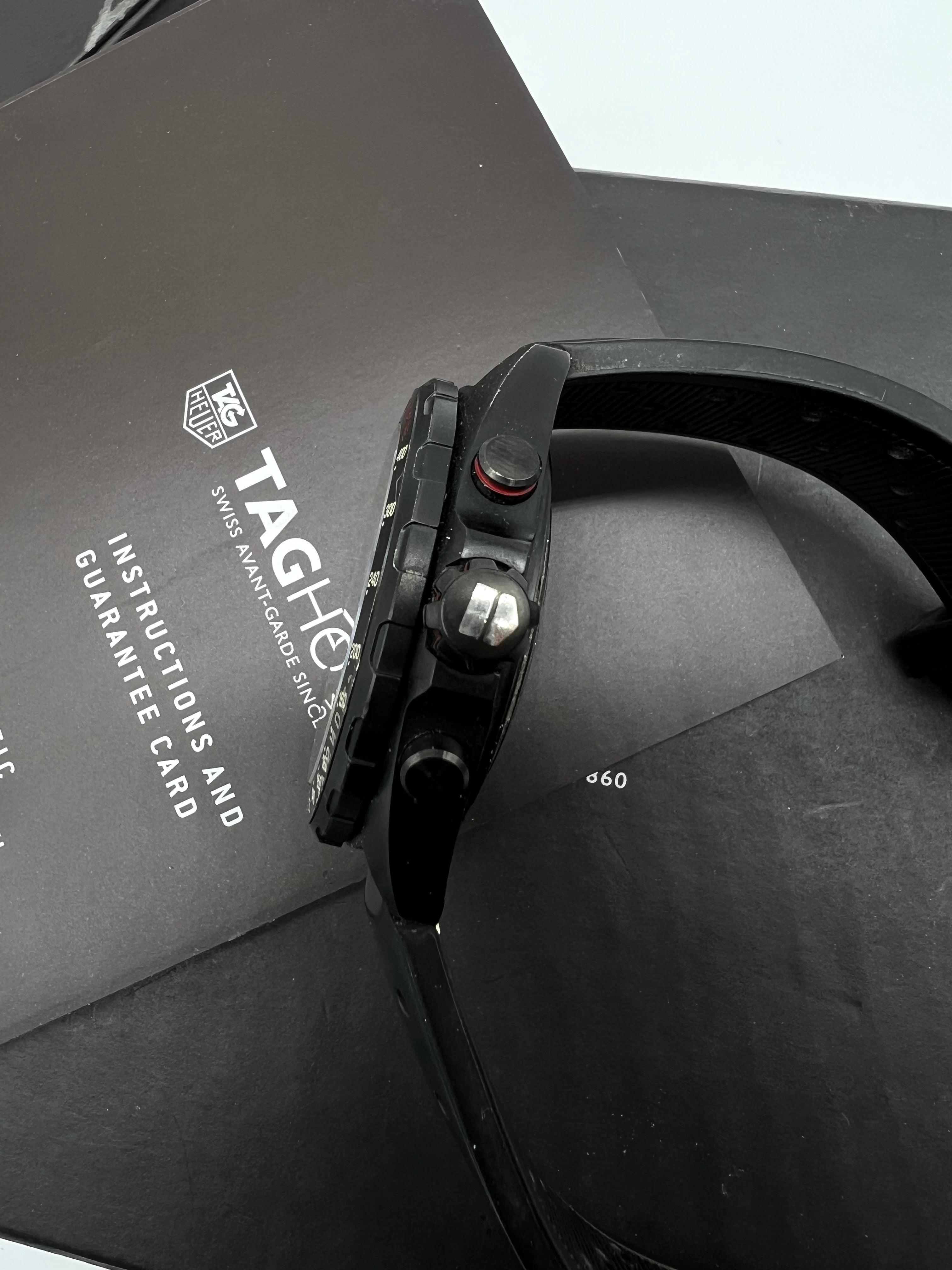 TAG HEUER CAZ2011 - Formula 1 Calibre 16 Automatic
Chronograph Black Dial Men's Watch - Reeluxs 