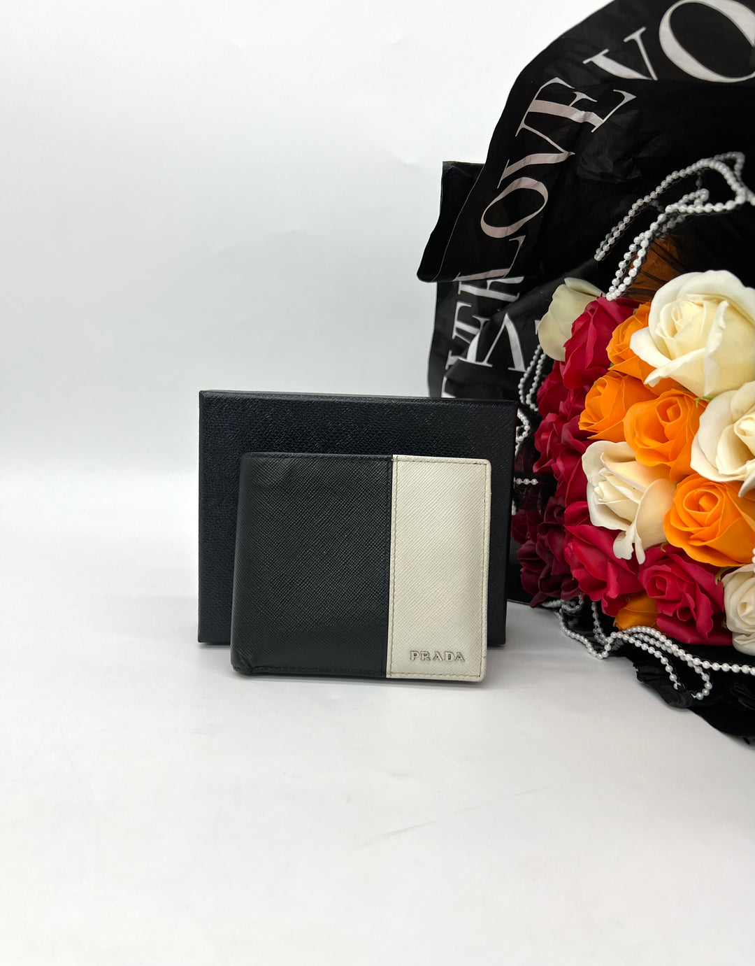 Prada Saffiano Leather Bifold wallet