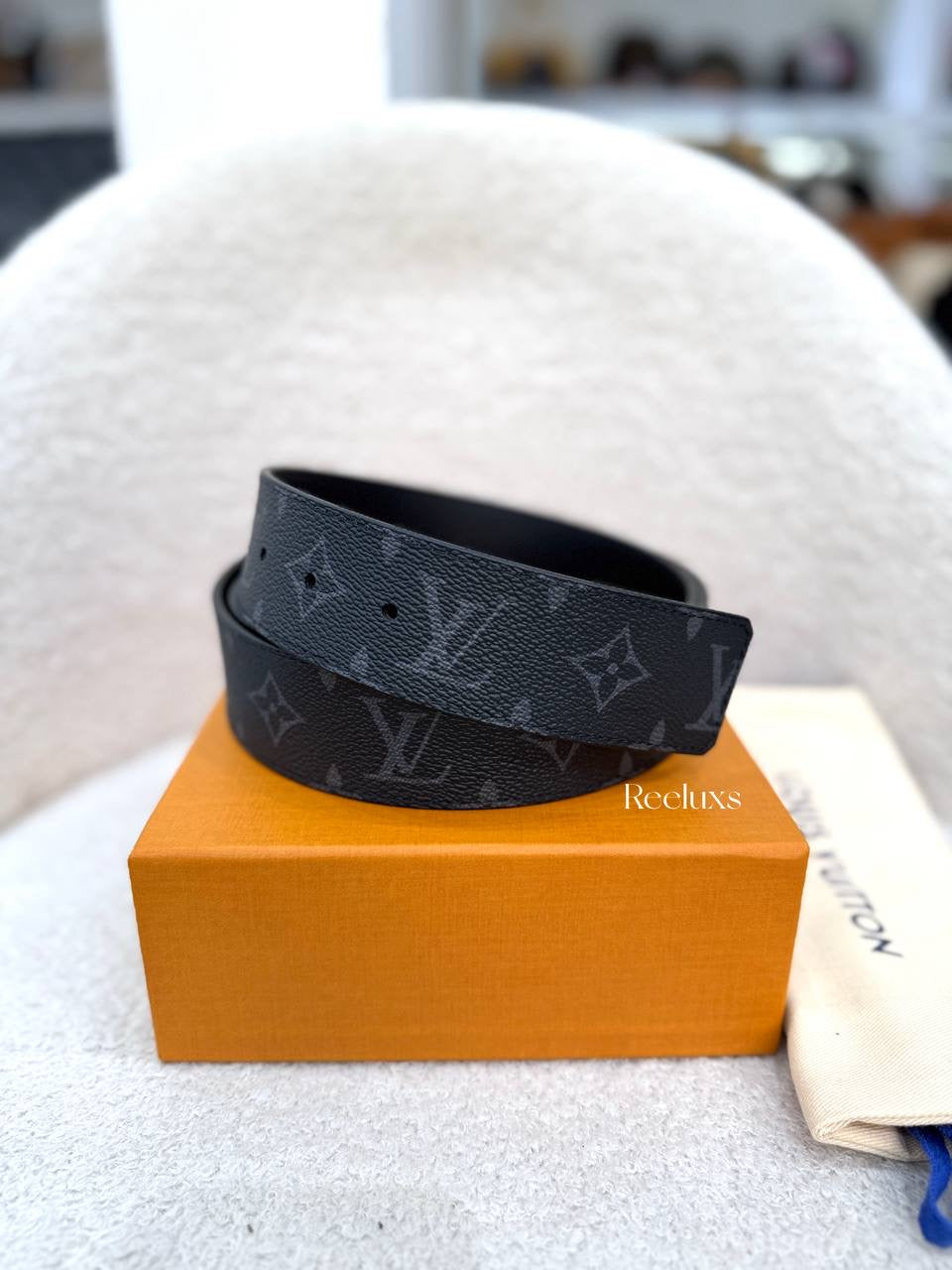 LOUIS VUITTON LV Initiales 40mm Reversible Belt