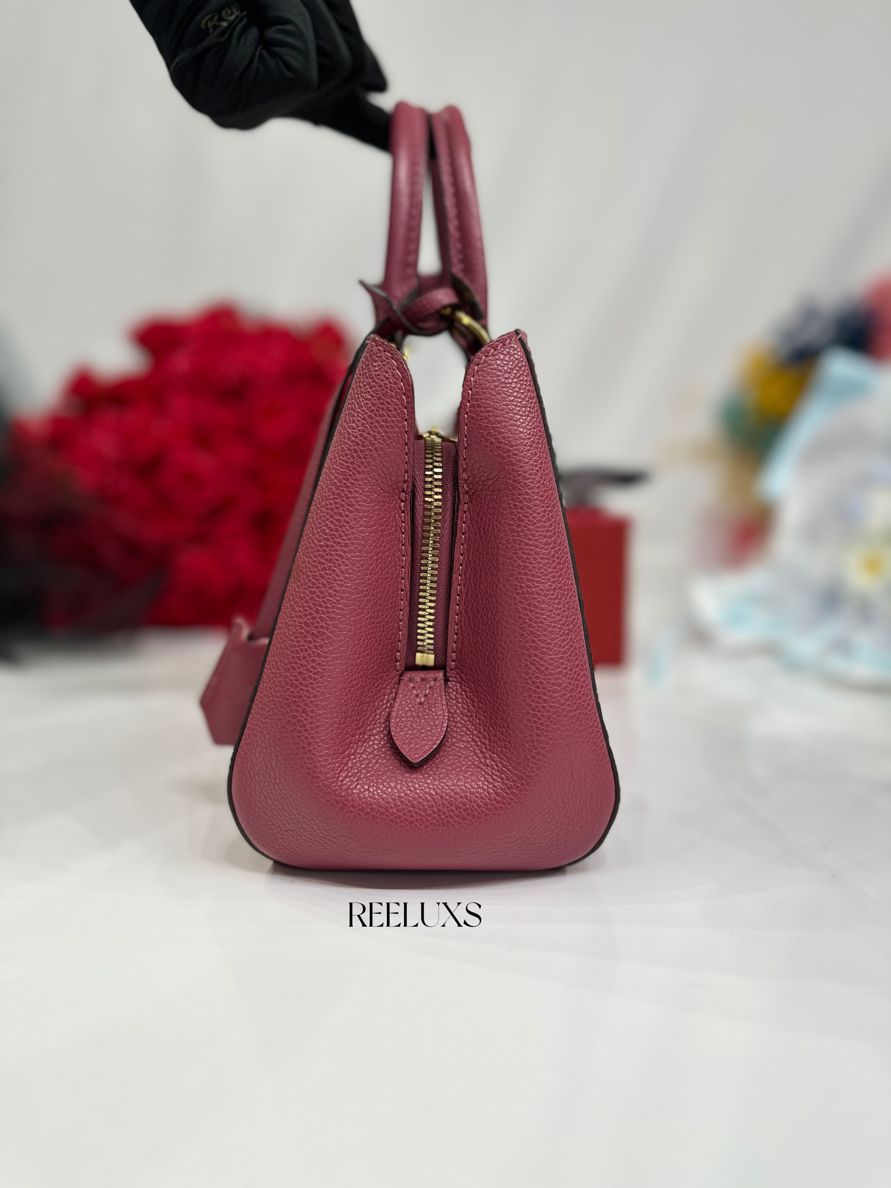 Louis Vuitton LV  Montaigne Bag crafted Monogram Empreinte leather