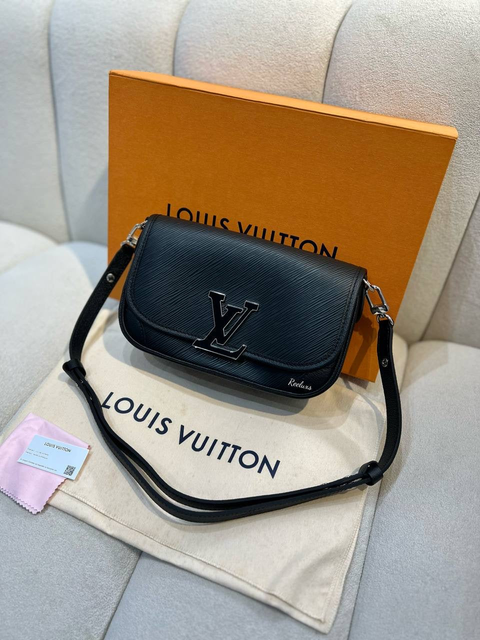 FULLSET NFC LOUIS VUITTON LV BUCI Epi Leather Shoulder Bag