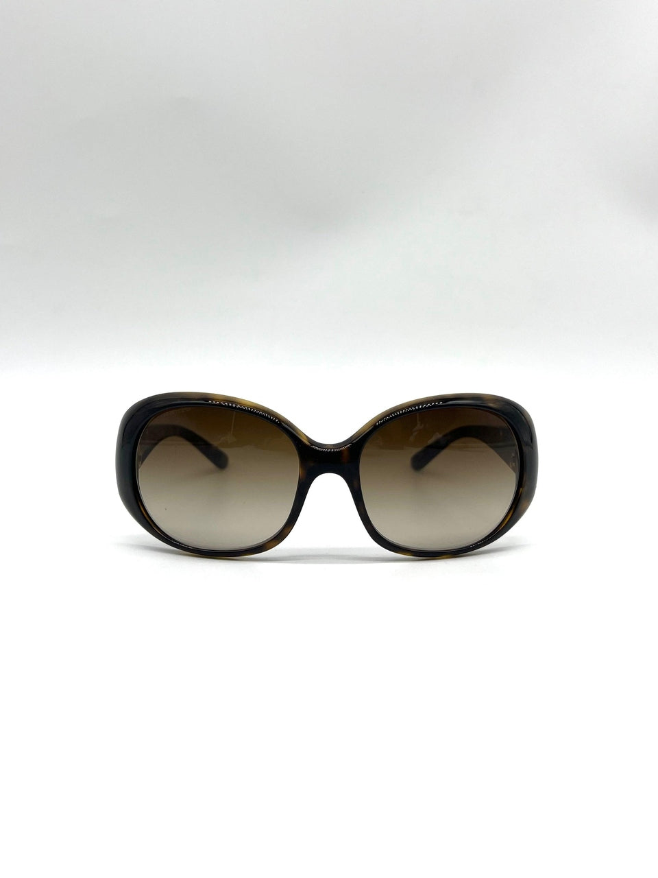 PRADA Brown Oversized Oval Frame Sunglasses - Reeluxs 