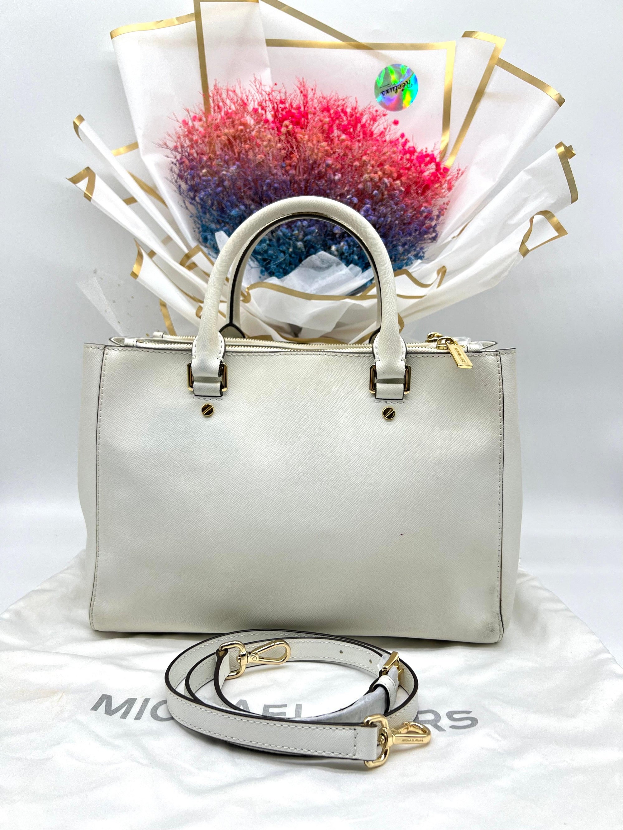 Michael Kors tote bag White - Reeluxs 