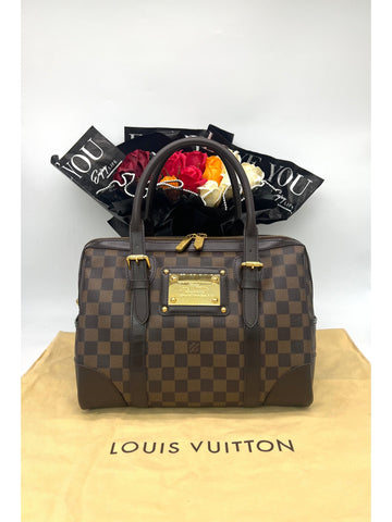 LOUIS VUITTON Berkeley Damier Ebene Handbag - Reeluxs 