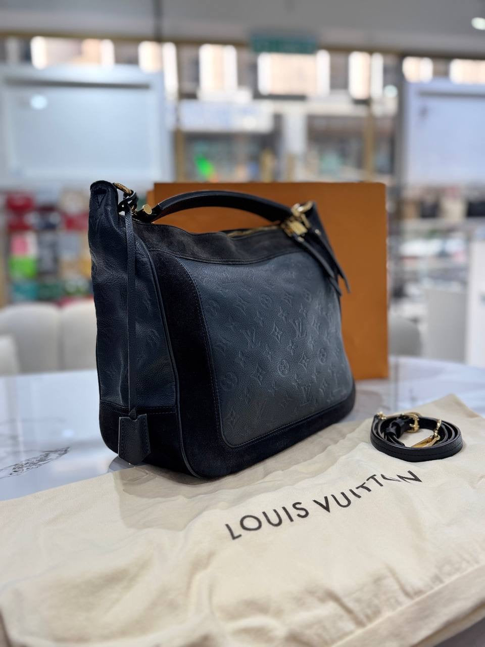 LOUIS VUITTON LV Audacieuse Black Tote Bag