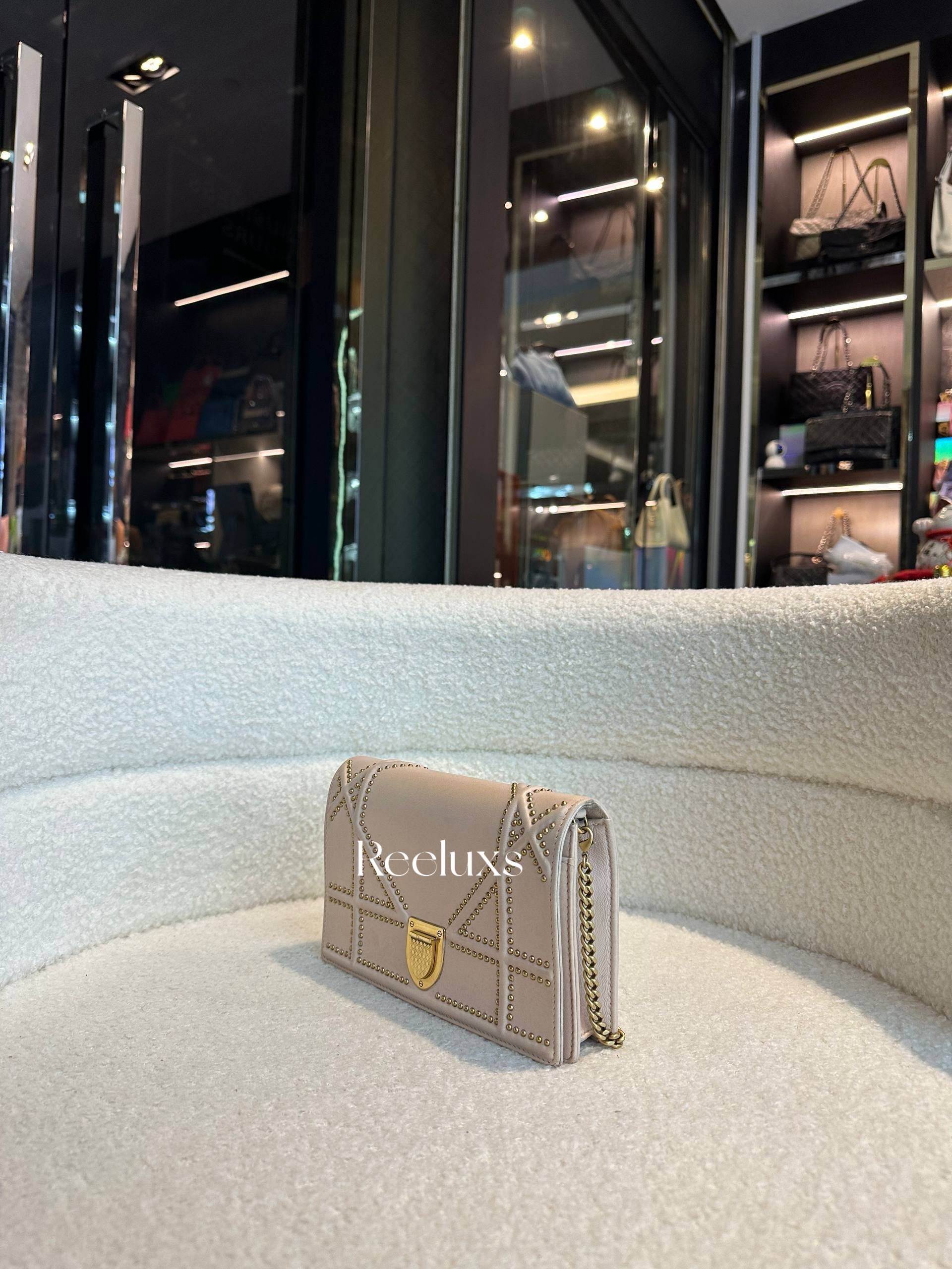 Christian Dior Diorama Leather Chain Shoulder Bag – Reeluxs