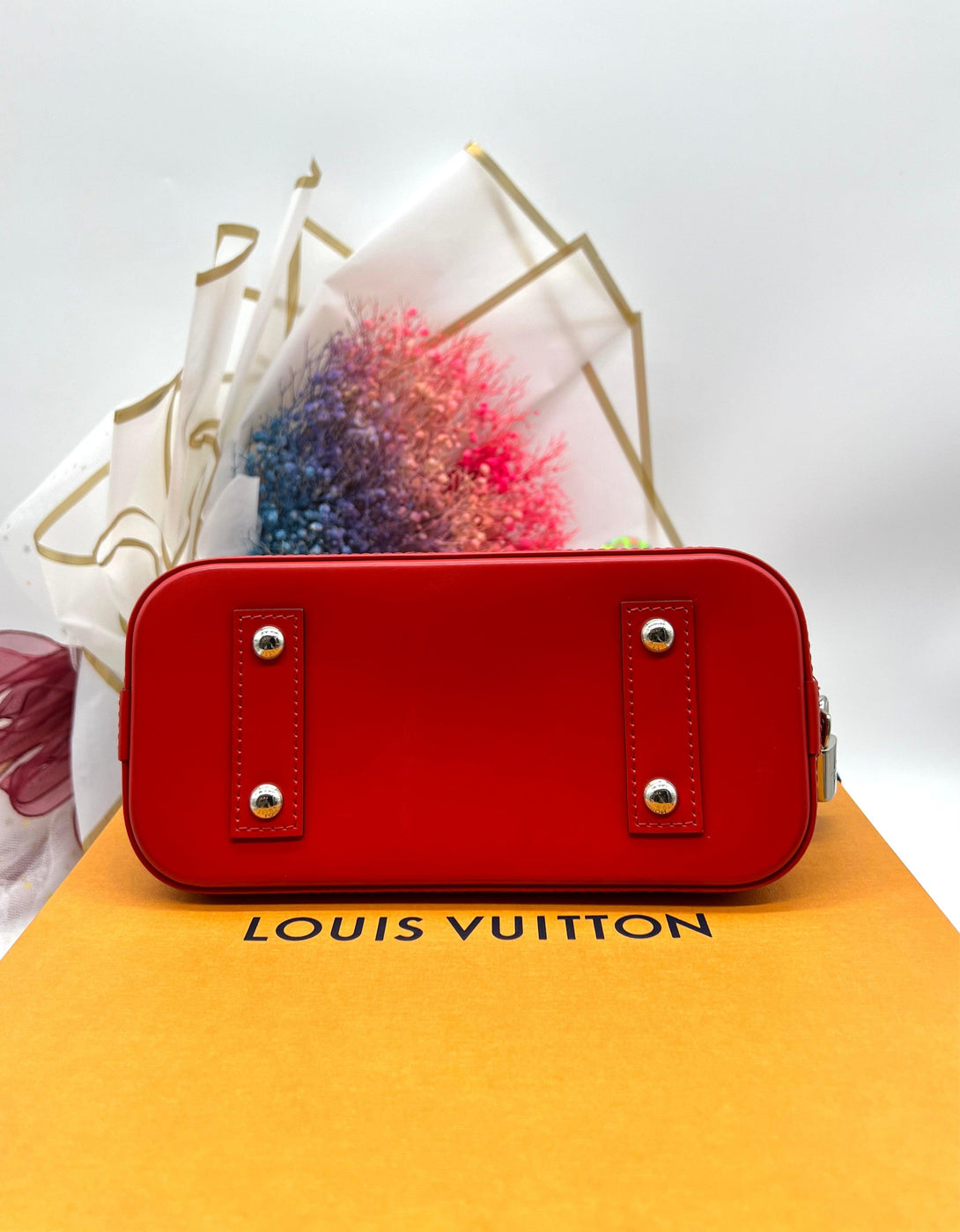 LOUIS VUITTON Alma Pm Epi Leather Shw (Red) - Reeluxs 