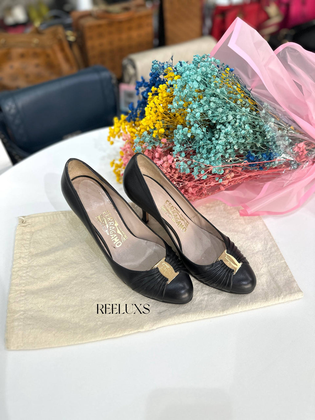 Salvatore Ferragamo Fiberia Pumps