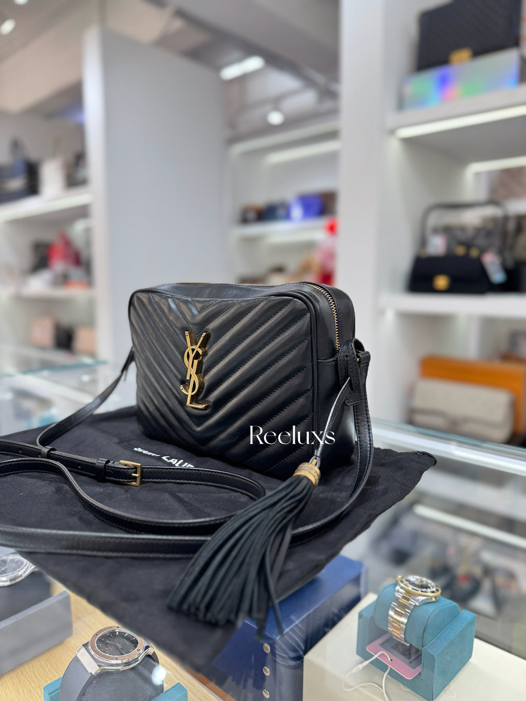 SAINT LAURENT Lou Camera Bag