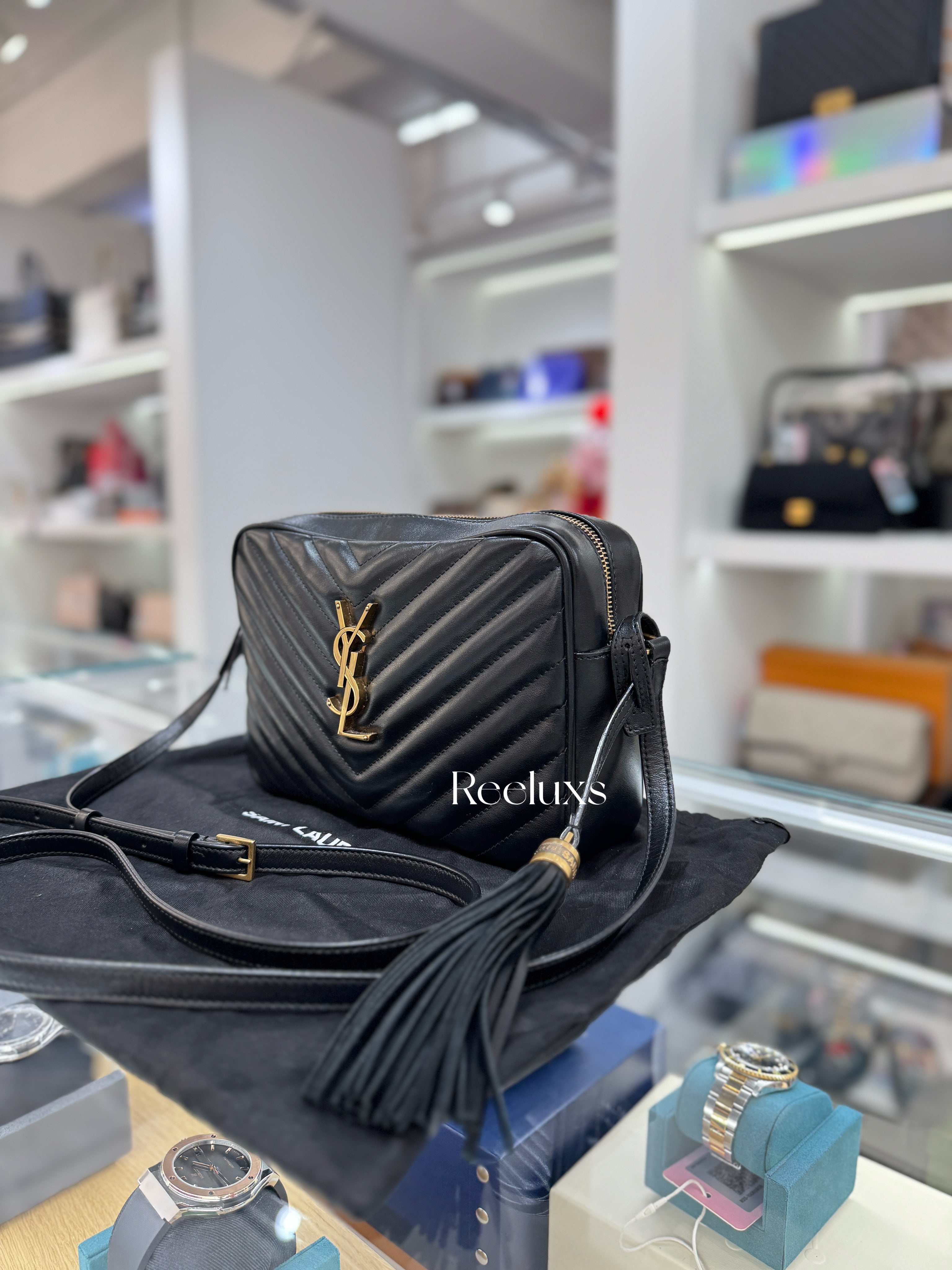 SAINT LAURENT Lou Camera Bag