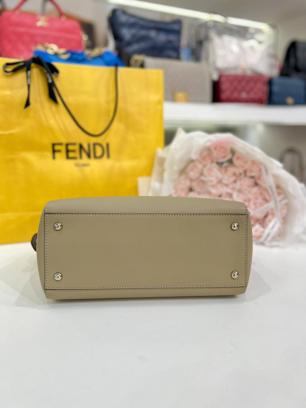 FENDI Medium Dotcom Satchel Bag