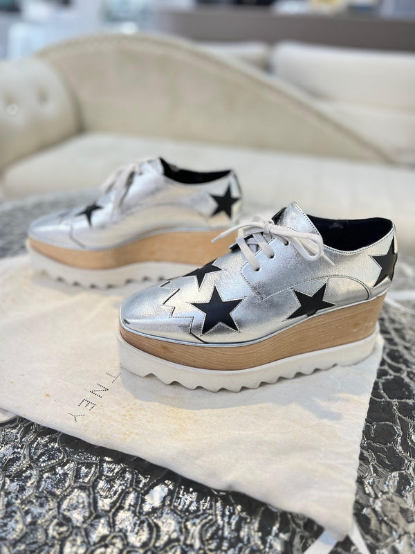 Stella Mccartney Elyse Star
Platform Sneaker Women’s Shoe Size 36 1/2 - Reeluxs 