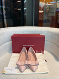 Ferragamo viva flats in nude