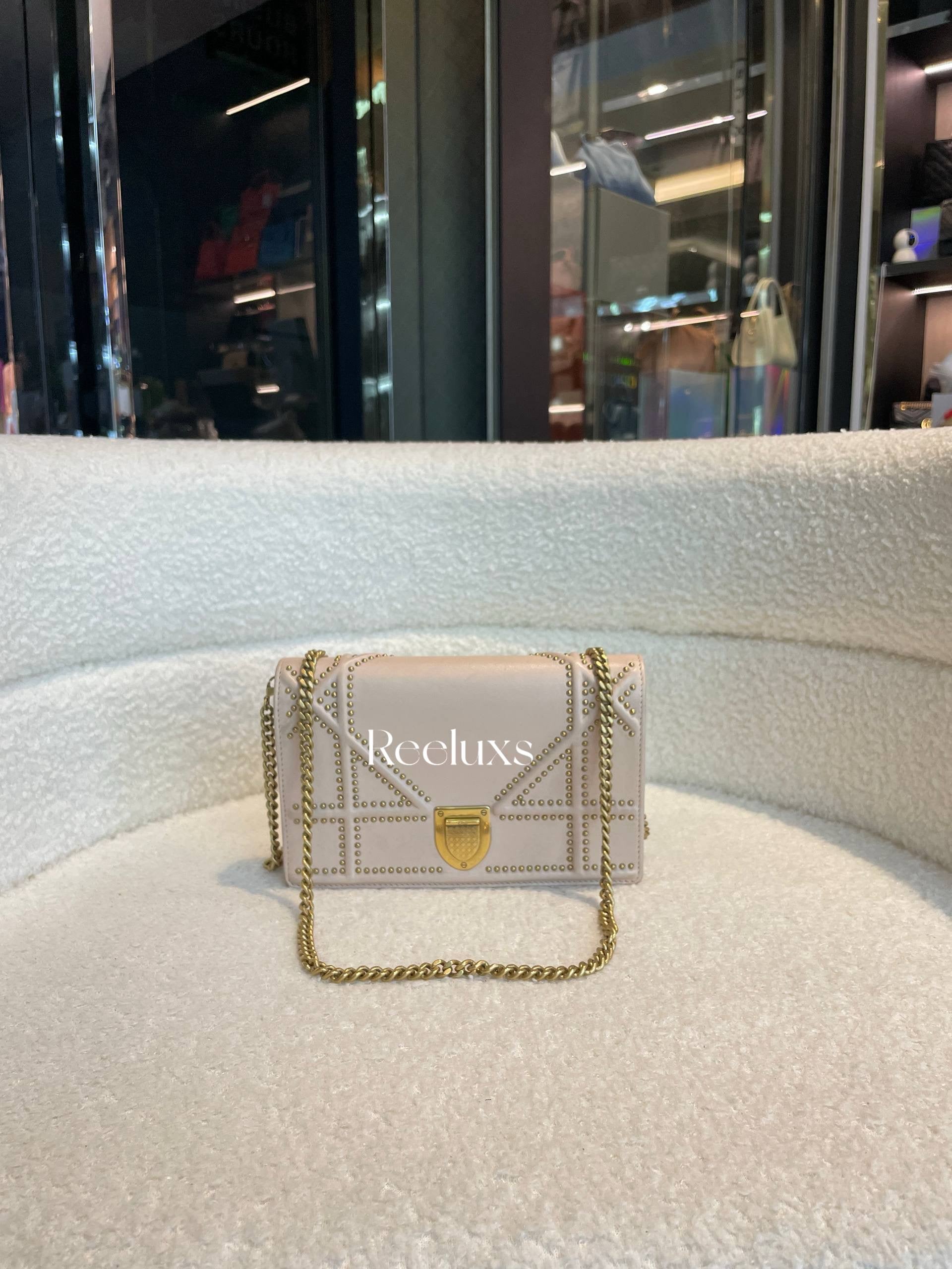 Christian Dior Diorama Leather Chain Shoulder Bag – Reeluxs