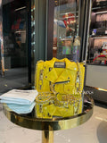 Moschino Biker leather crossbody bag
