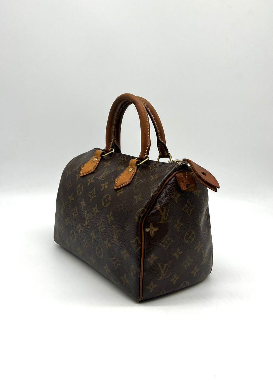 LOUIS VUITTON Monogram Speedy 25 Hand Bag - Reeluxs 