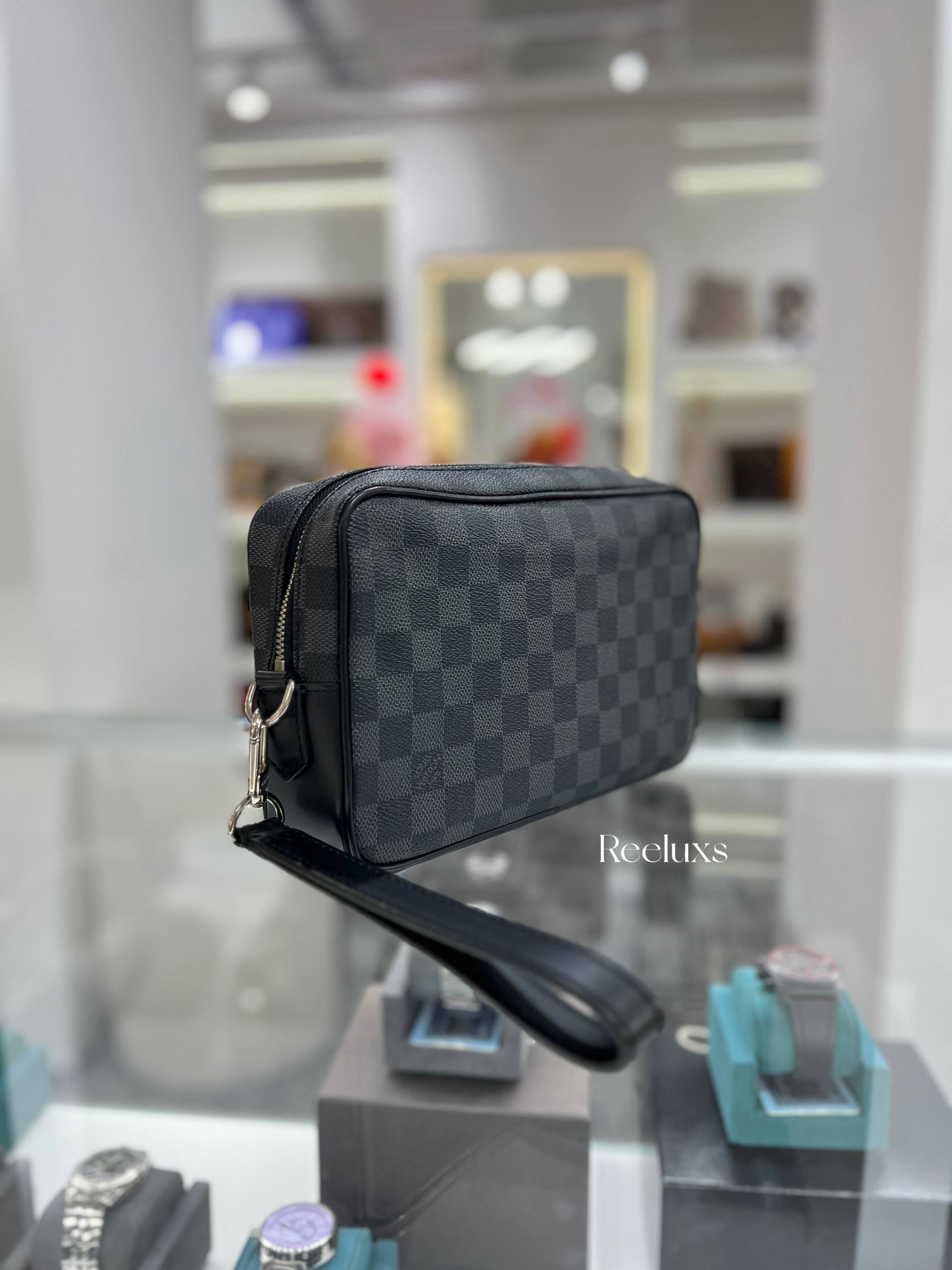 LOUIS VUITTON Pochette Kasai Clutch Bag