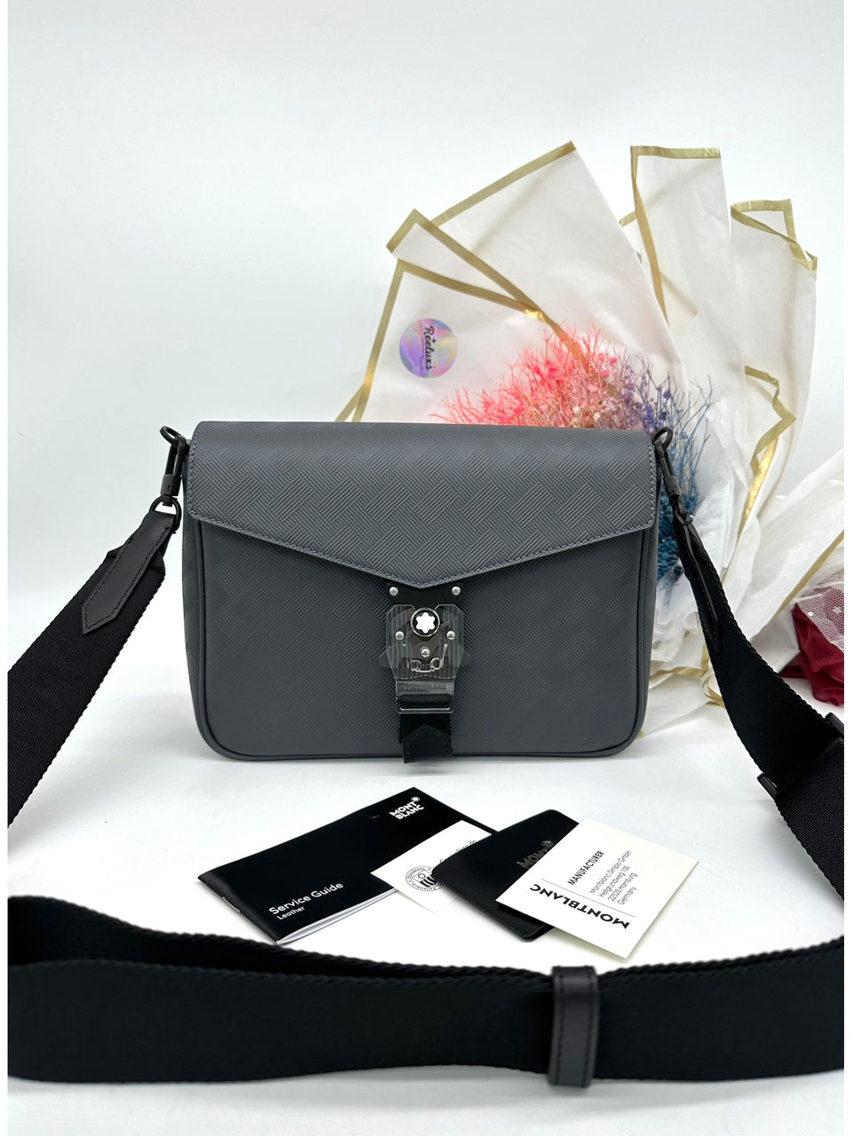 MONTBLANC Extreme 3.0 Cross-Grain Leather Pouch - Reeluxs 